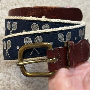 Ivy style Canvas Tennis Men’s Belt